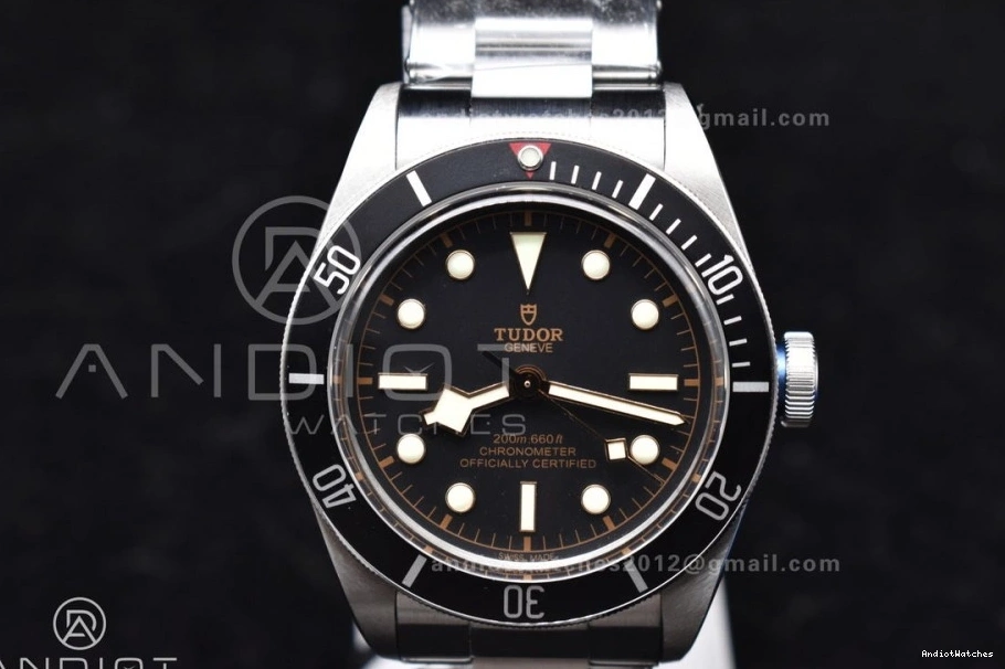 1:1 Best on 887 A2824 V Black Bay Black Heritage SS Edition Bracelet ZF TopPick Bezel 0428